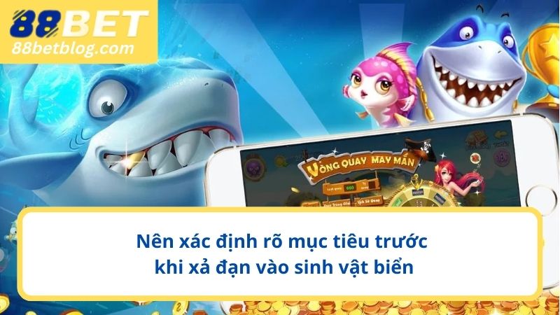 Nên xác định rõ mục tiêu trước khi xả đạn vào sinh vật biển