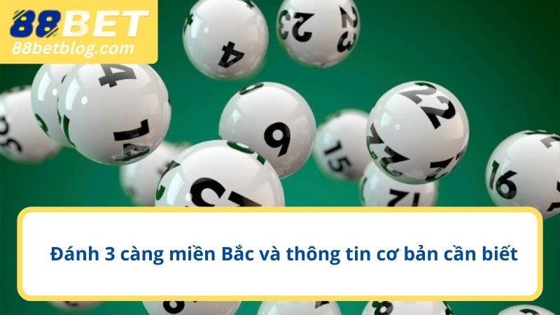 Đánh 3 càng miền Bắc và thông tin cơ bản cần biết