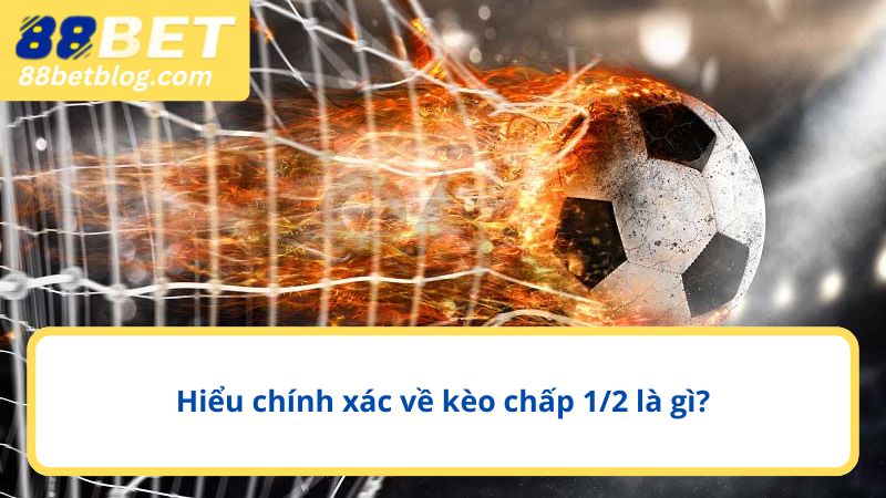 Hiểu chính xác về kèo chấp 1/2 là gì?